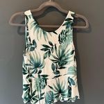 VICI , Tropicana Palm Print Top, Small Photo 0
