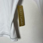 Riley & James  NEW Y2K Style Cropped Long Sleeve 'Baddie' Baby Tee Top Size Sz M Photo 3