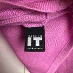 Versace Vintage Versus Pink Open Front Cardigan Silk Crochet Detail Photo 4