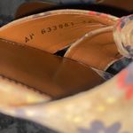 Saint Laurent Bianca Floral Suede Slide Sandal Size 36 Photo 4