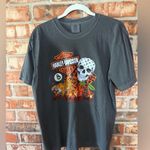 Comfort Colors Graphic Tee with Skull and Tiger Photo 0