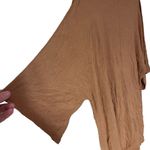 ASOS  size 14 brown short sleeve shirt stretch long length Photo 2