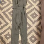 Strut & Bolt  Gray Jumpsuit with Open Back Photo 1