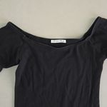 Mango  Black PopCollection Bodysuit Size S Photo 2
