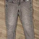 Bethany Mota  Gray Polka Dot Skinny Jeans Photo 0