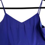 Madewell  Broadway & Broome Silk Blue Spaghetti Strap Mini Dress Photo 2