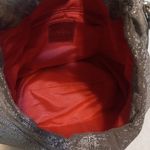 Hobo International Brown & Cream Stingray Print Glazed Leather Shoulder Handbag Photo 11