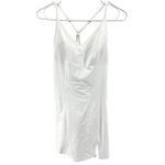 SO  Junior Sporty Mini Tennis Dress Skort Spaghetti Straps Activewear White S Photo 1