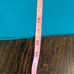 Trina Turk Blue Asymmetrical Ruched Cocktail Dress Photo 5