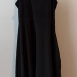 Pact Organic Cotton Midi Dress Black Sleeveless Strappy XL Photo 0
