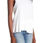Sundry  Ti Amo muscle asymmetric peplum tank top XS Photo 0