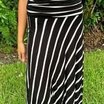 Black & White Skirt Maxi & Long | MADE IN USA Photo 4