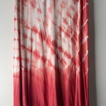 Gloria Vanderbilt  assymetrical maxi skirt.  Tie dyed.  Size Large.  Viscose. Photo 0