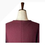 Gal Meets Glam Gal Meets Glam Dress Women 4 Burgundy Kristen Ribbed Knit Fit and Flare Mini Photo 8