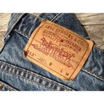 Levi's Levi Strauss 512 Slim Fit Womens size 11 Tapered Leg USA Vintage Split Hem Photo 5