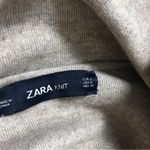 ZARA  Knit Cardigan Tan/Gray Photo 4