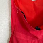 NBD  Red Strapless Maxi Gown Dress with Slit size Medium Revolve $258 Photo 11