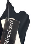 MiracleSuit  Luxe Tankini Underwire Top Swim Gold‎ Black Size US 16 Photo 11