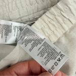 Reiss  Women’s Lily Pant Linen Blend Pleated Front Ivory Size 12 High Rise Casual Photo 5