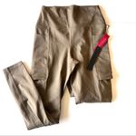 Carbon38 Utility Cargo Green High Rise Full Length Leggings Photo 3