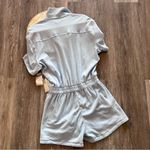 Good American Nwt‎  blue terry cloth romper Photo 8