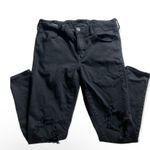 American Eagle SZ 10 Next level stretch distressed black jeans Photo 0