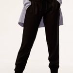 Aritzia Talula Black Los Feliz Jogger Pants | Size 6 Photo 0