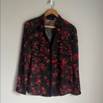 The Kooples  Muslin shirt with "Romantic Roses" print Small Photo 2