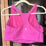 Lululemon  Wunder Train long-line sports bra plus size medium support sonic pink Photo 4