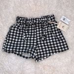 Gingham Shorts Black Photo 0