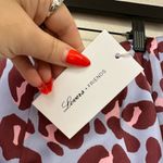 Lovers + Friends Cox Shorts Leopard Print Size XS pink purple Photo 4