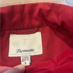 Faconnable Women’s Quilted Vest – Red – Water Resistant – Size Small Photo 3