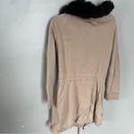 BCBGMAXAZRIA BCBG MaxAzaria Women’s Cotton Twill Quilt Lined Military Anorak Midlength Photo 5