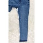 Pilcro High Rise Cigarette Jean Size 31 Slim Straight Leg High Waist Raw Hem Photo 13