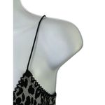 Garage  Black and White Leopard Print Slip Dress Size Small Photo 3