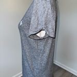 Ralph Lauren Polo  Gray V-Neck T-Shirt Women’s Medium Pony Logo Short Sleeve Photo 1