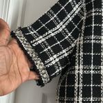 VICI  Black Tweed Plaid Shift Dress Photo 1