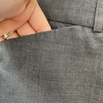 Lafayette 148  Size 2 Trouser Pants Virgin Wool Stretch New York Mid Rise Gray Photo 3