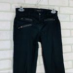 J Brand Zoey Triple Zip Skinny Jeans in Jett 25 Photo 4