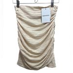 NWT Sabina Musayev REVOLVE Whistle Skirt In Ivory Size S Photo 4