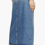 Reformation Jeans Nila Long Denim Skirt in Galway Photo 3