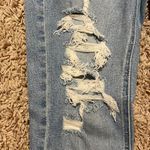 Just Black Denim  Blue Jeans Ripped Photo 3