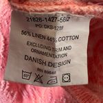 Blue Willi's Danish Coral Pink Full Zip Cardigan Women's Size XXL Photo 1