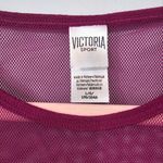 Victoria's Secret Victoria’s Secret Sport Violet Mesh Tee Photo 4