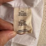 L'Agence L’agence NWOT Women’s White Cold Shoulder Blouse Size L Photo 10