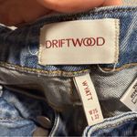 Driftwood Wyatt Button Fly Wide Leg High Rise Retro Jeans 25x32 EUC Photo 3