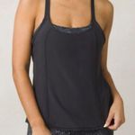 prAna NWT Womens Yoga Pilates Strappy Top Bra New Sway 2 in 1 L Black Mosaic Photo 6