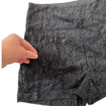Sans Souci  Black High Waisted Lace shorts - M‎ EUC Photo 2
