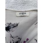 Umgee USA White Floral kimono with fringe, size Large. Photo 4