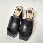 Dolce Vita Women's Marsha Platform Black Slide Sandals 402 Size 9.5 Photo 3